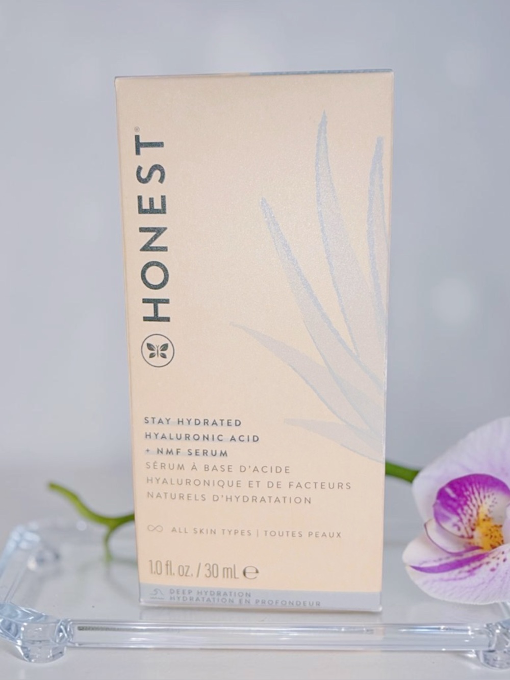 Honest Stay Hydrated Hyaluronic Acid + NMF Serum